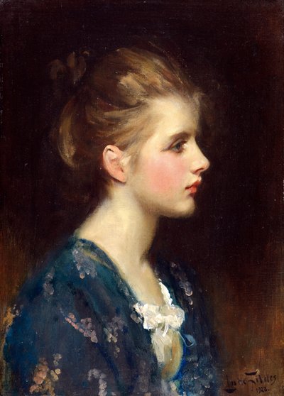 Nina, 1923 by Samuel Luke Fildes